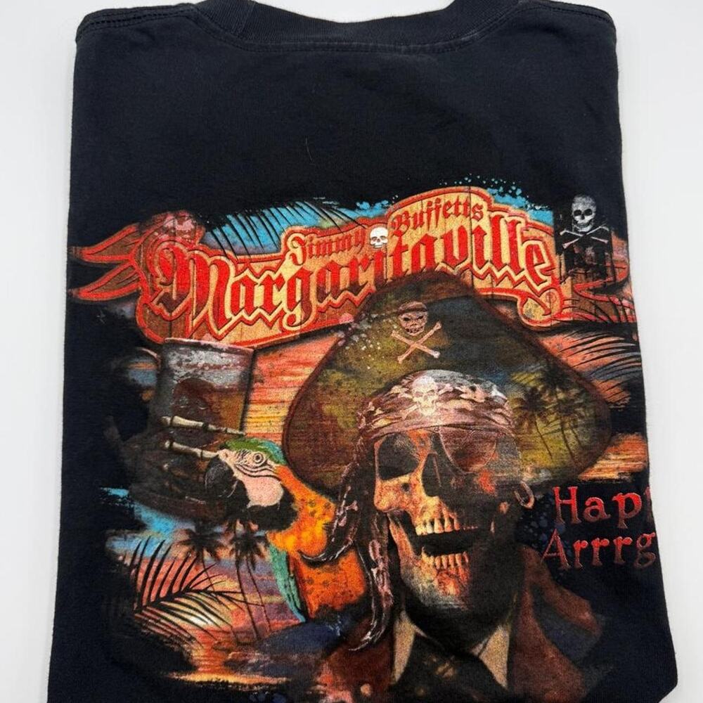 Jimmy Buffets Margaritaville shirt grand Turk BWI fits like medium (see measure)